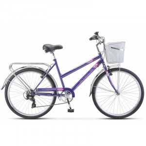 Велосипед Stels Navigator-255 V 26 Lady Z010 фиолетовый рама: 19&quot; (2023) 