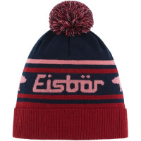 Шапка Eisbär Chani OS Pompon MÜ red/navy/pink (30885-043)
