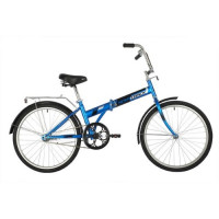 Велосипед складной Novatrack TG-24 Classic 24" синий (2021)