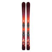 Горные лыжи Head e-Total Joy SW SLR Pro + креп. Protector SLR 11 GW Brake 90 [N] dark red/or (2025)