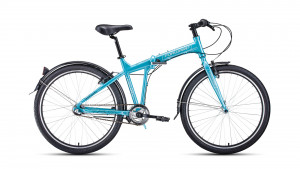 Велосипед Forward Tracer 26 3.0 бирюзовый/белый рама: 19&quot; (Демо-товар, состояние идеальное) 