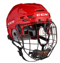 Шлем с маской CCM Tacks 910 Combo SR red