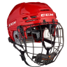 Шлем с маской CCM Tacks 910 Combo SR red - Шлем с маской CCM Tacks 910 Combo SR red
