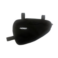 Подсумок HORST 00-555012 подрамный, большой "L" треугольный 31х20х5см, 3 липучки, водоотталк., молния влагозащит, с сетчатым внеш. карманом, черный