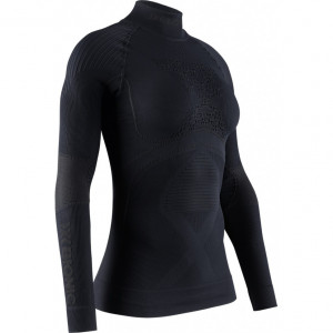 Термофутболка X-Bionic Energy Accumulator 4.0 Turtle Neck LG SL Women black/black B026 
