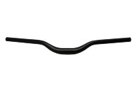 MJ CYCLE Руль MJ-3531-60 Ø31,8 х L710мм х Н38мм, изгиб 9° вверх, 9° назад, ал. 6061 Т6, двойной баттинг, чёрный