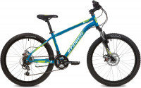 Велосипед STINGER CAIMAN 24" синий, размер 14" (2022)