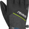 Перчатки горнолыжные Reusch Luke R-Tex XT Black Melange/Safety Yellow/Brilliant Blue - Перчатки горнолыжные Reusch Luke R-Tex XT Black Melange/Safety Yellow/Brilliant Blue