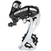 Переключатель задний Shimano Acera, M360, SGS, 7/8 ск., черный