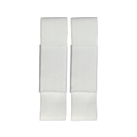 Липучки для фиксации наколенников TSP Shin Straps Velcro (JR) White
