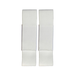 Липучки для фиксации наколенников TSP Shin Straps Velcro (JR) White 