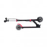 Самокат Globber Flow Element Junior Lights черно-красный - Самокат Globber Flow Element Junior Lights черно-красный
