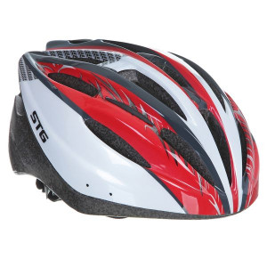 Шлем STG MB20-1 белый/красный/черный 