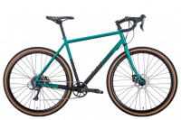 Велосипед Bear Bike Riga зеленый\черный матовый (2021)