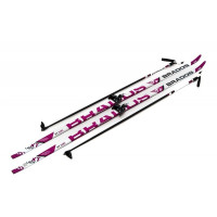Комплект беговых лыж Brados 75 мм - 190 Step Xt Lady