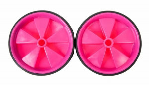 Дополнительное колесо, 105 мм, розовый 
