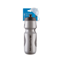 Фляга M-WAVE 5-340351 высококач. антискольз. пластик 0,65л с крышкой серо-черная PBO 700-NS