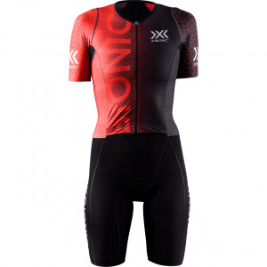 Комбинезон женский X-Bionic Triathlon Suit Dragonfly 5G Black/Red 