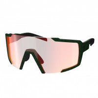 Очки SCOTT Shield iris green red chrome enhancer (2021)