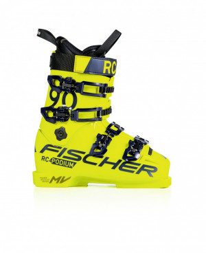 Горнолыжные ботинки Fischer RC4 Podium 90 Yellow/Yellow (2022) 