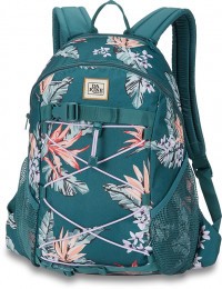 Женский рюкзак Dakine Wonder 15L Waimea (сине-зеленый с цветами)