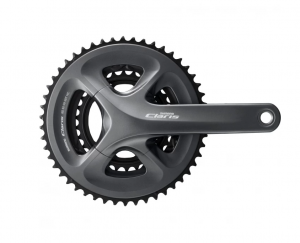 Система Shimano Claris, R2030, 170мм, ин.вал, 8ск., 50/39/30T (2021) 