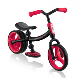 Беговел Globber Go Bike Duo черно-красный 