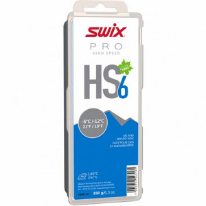 Парафин Swix HS6 Blue, 180 г 