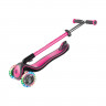 Трехколесный самокат Globber Elite Deluxe Lights розовый - Трехколесный самокат Globber Elite Deluxe Lights розовый