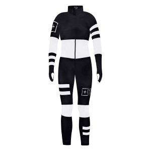 Спусковой комбинезон One More 801 Race Suit with Protections black/white/white 0X801EW-99AA 