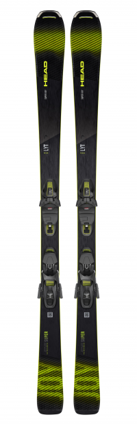 Горные лыжи Head super Joy SLR Joy Pro W black/neon yellow + креп JOY 11 GW SLR BRAKE 78 [H] (2023)