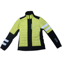 Куртка-виндстоппер One More 401 Man Eco-Padded Softshell Jacket sun/black/white 0U401ZG-88BA