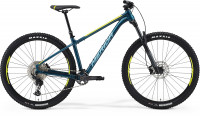 Велосипед Merida Big.Trail 500 teal-blue/lime/silver-blue 29" (2021)