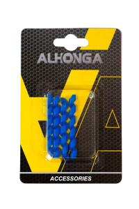 Защитная накладка на оболочку троса Alhonga HJ-PX008-BL, (комплект 4 шт.), голубой