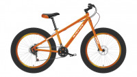 Велосипед Black One Monster 20 D оранжевый/белый/белый Рама: 11" (2022)