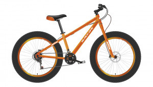 Велосипед Black One Monster 20 D оранжевый/белый/белый Рама: 11&quot; (2022) 