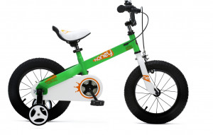 Велосипед Royal Baby Honey Steel 18&quot; зеленый (2021) 
