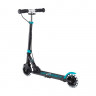 Самокат Globber Flow Element Junior Lights черно-бирюзовый - Самокат Globber Flow Element Junior Lights черно-бирюзовый