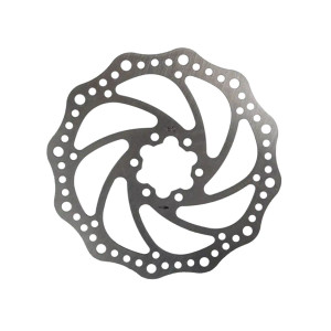 Торм. диск USPORTS 2-8054 (ротор) для диск. тормоза 160мм+6болтов нерж. сталь (без упаковки) серебр. 