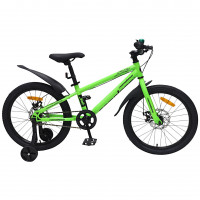 Велосипед Nameless Sport D 20" зеленый неон/черный рама: 10.2" (2026)