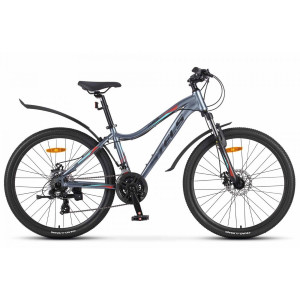 Велосипед Stels Miss 610 MD 26" Z010 серо-синий рама: 19" (2026) 