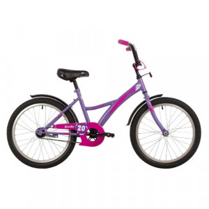 Велосипед Novatrack Strike 20&quot; (без доп. колес) фиолетовый (2022) 
