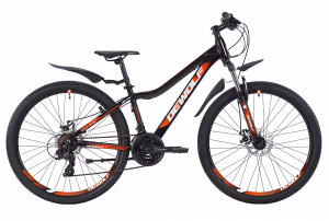 Велосипед Dewolf Ridly JR 26 черный/белый/красно-оранжевый (2021) 