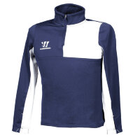 Спортивная кофта Warrior Alpha 1/4 ZIP Navy, YTH