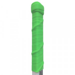 Ручка на клюшку ХОРС структура рифленая JR флюоресцентная зеленая 