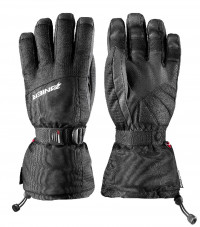 Перчатки подростковые Zanier GAP.ZX JU 20-black полностью черные