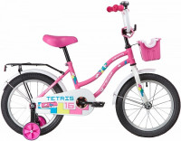 Велосипед NOVATRACK TETRIS 16" розовый (2020)