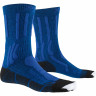 Носки X-Bionic Trek X Merino running socks lake blue melange/dolomite grey - Носки X-Bionic Trek X Merino running socks lake blue melange/dolomite grey