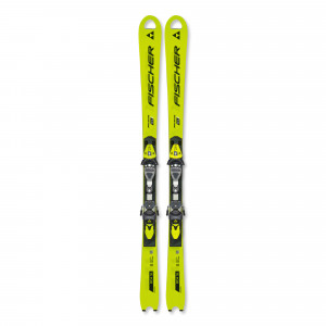 Горные лыжи Fischer RC4 Worldcup SL JR (130-150) M/O-Plate + креп. RC4 Z11 FF Brake 85 [A] (2025) 