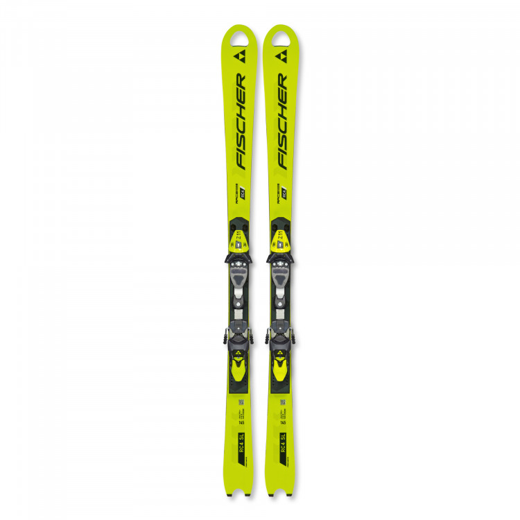 Горные лыжи Fischer RC4 Worldcup SL JR (130-150) M/O-Plate + креп